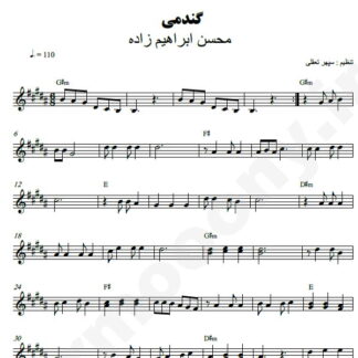 نت کیبورد گندمی محسن ابراهیم زاده