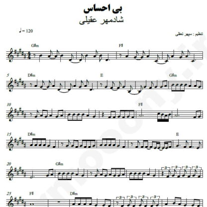 نت کیبورد بی احساس شادمهر عقیلی