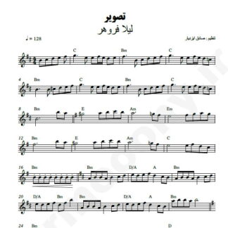 نت کیبورد تصویر لیلا فروهر