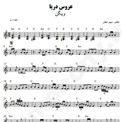 نت کیبورد عروس دریا ویگن