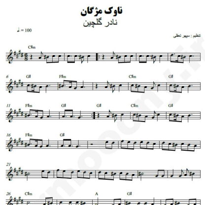 نت کیبورد ناوک مژگان نادر گلچین