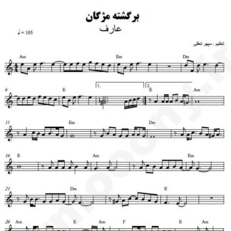 نت کیبورد برگشته مژگان عارف