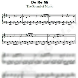 نت پیانو Do Re Mi