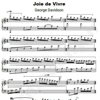 نت پیانو joie de vivre