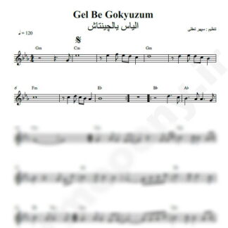 نت کیبورد Gel Be Gokyuzum الیاس یالچینتاش