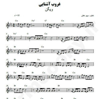 نت کیبورد غروب آشنایی ویگن