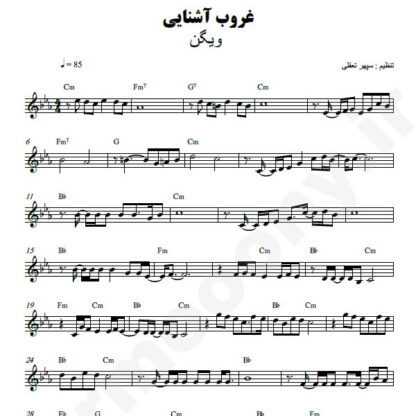 نت کیبورد غروب آشنایی ویگن