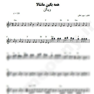 نت کیبورد همه بگین ماشاله ویگن