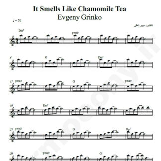 نت کیبورد Evgeny Grinko It Smells Like Chamomile Tea
