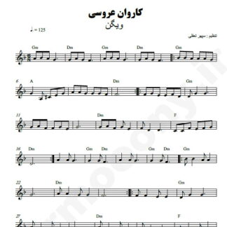 نت کیبورد کاروان عروسی ویگن