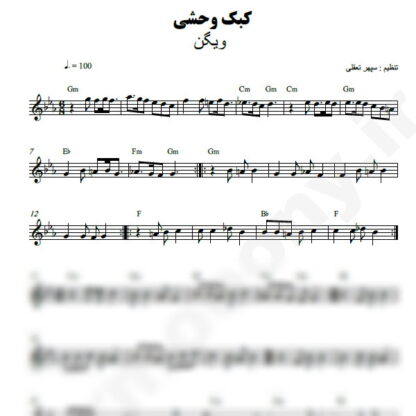 نت کیبورد کبک وحشی ویگن