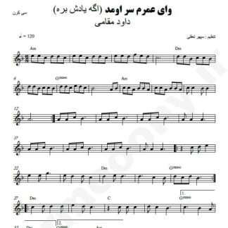 نت کیبورد اگه یادش بره داود مقامی