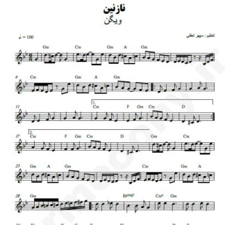 نت کیبورد نازنین ویگن