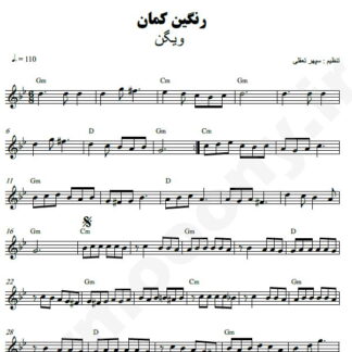 نت کیبورد رنگین کمان ویگن