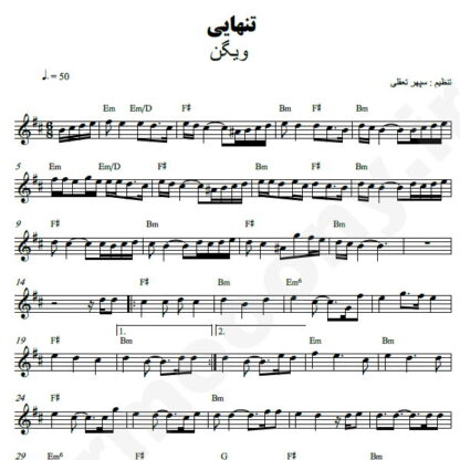 نت کیبورد تنهایی ویگن