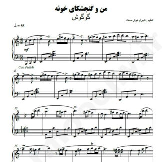 نت پیانو من و گنجشکای خونه