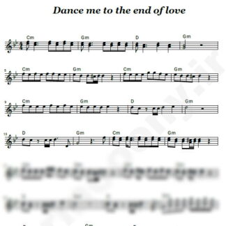 نت کیبورد Dance Me to the End of Love