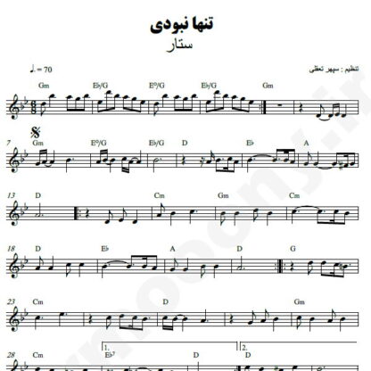 نت کیبورد تنها نبودی ستار