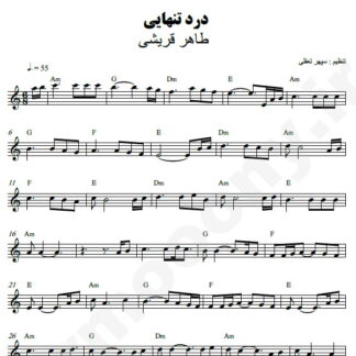 نت کیبورد درد تنهایی طاهر قریشی
