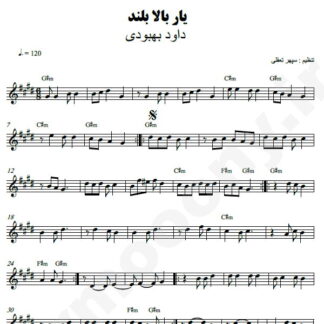 نت کیبورد یار بالا بلند داود بهبودی
