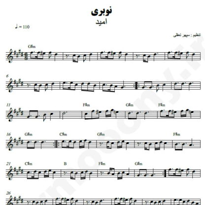 نت کیبورد نوبری امید
