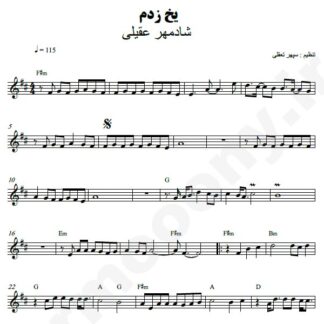 نت کیبورد یخ زدم شادمهر عقیلی