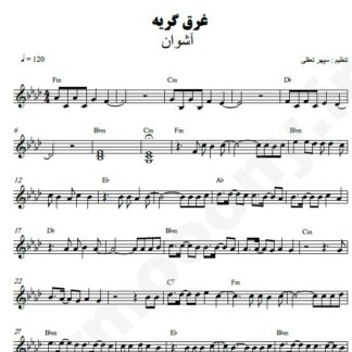 نت کیبورد غرق گریه اشوان