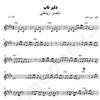 نت کیبورد دلبر ناب ناصر زینعلی