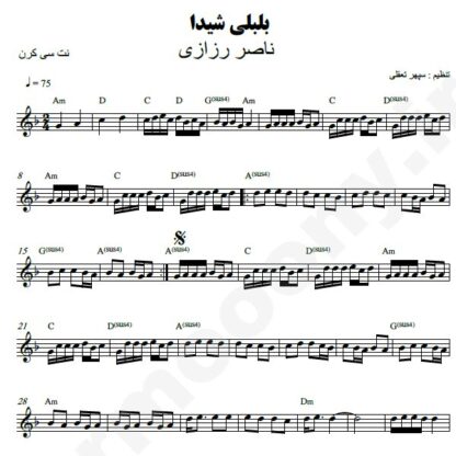 نت کیبورد بلبلی شیدا ناصر رزازی