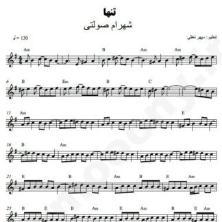 نت کیبورد تنها شهرام صولتی