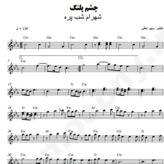 نت کیبورد چشم پلنگ شهرام شب پره