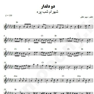 نت کیبورد دو دلدار شهرام شب پره