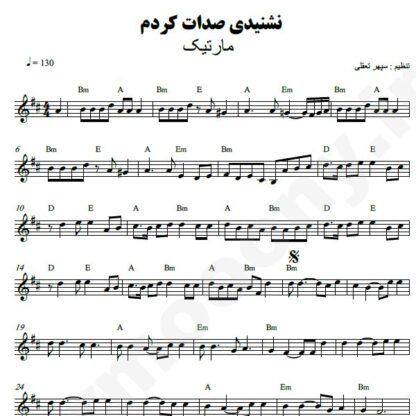 نت کیبورد نشنیدی صدات کردم مارتیک