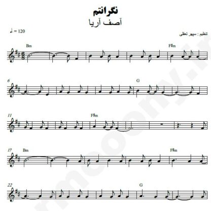 نت کیبورد نگرانتم آصف آریا