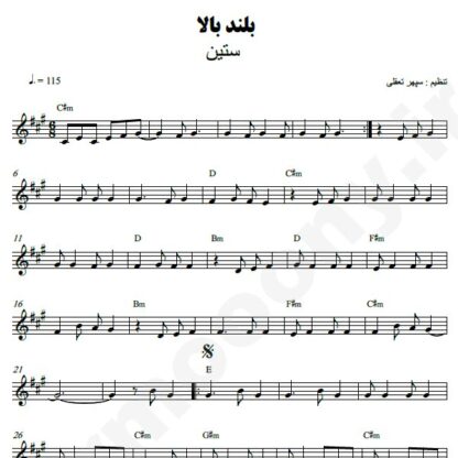 نت کیبورد بلند بالا ستین
