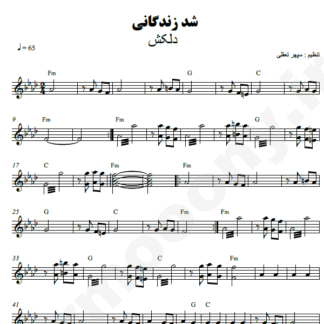 نت کیبورد شد زندگانی دلکش
