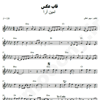 نت کیبورد قاب عکس امین آرا