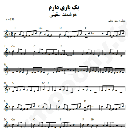 نت کیبورد یک یاری دارم هوشمند عقیلی