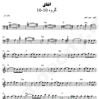 نت کیبورد اتفاق گروه 10 10