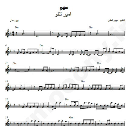 نت کیبورد سهم تتلو