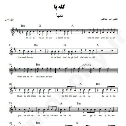 نت کیبورد کله پا دنیا