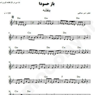 نت کیبورد باز حسودا بنفشه