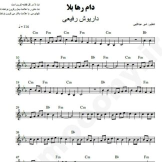 نت کیبورد دام ره بلا داریوش رفیعی
