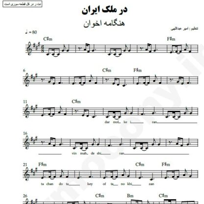 نت کیبورد در ملک ایران هنگامه اخوان