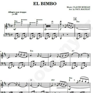 نت پیانو el bimbo