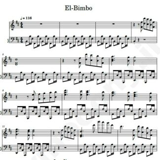 نت پیانو el bimbo