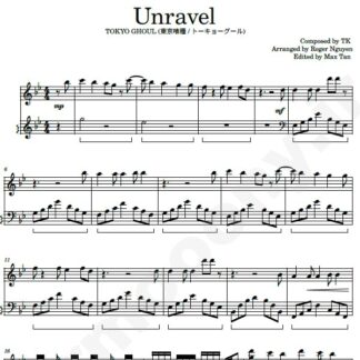 نت پیانو unravel