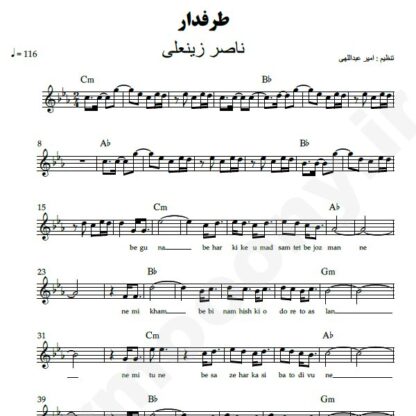 نت کیبورد طرفدار ناصر زینعلی