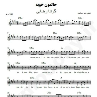 نت کیبورد حالمون خوبه گرشا رضایی