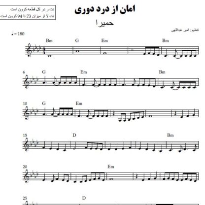 نت کیبورد امان از درد دوری حمیرا